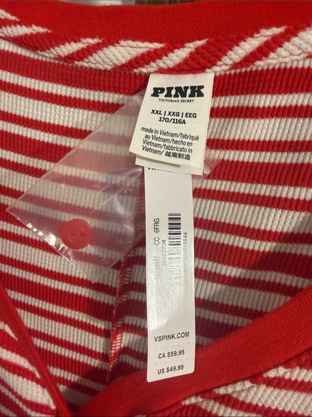 Victoria Secret Onsie PJs. - Picture 2 of 3